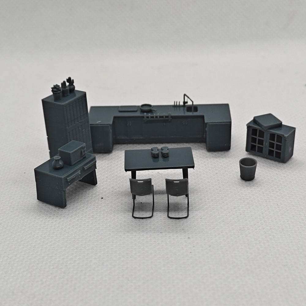 Yao's Studio LYTS012 Miniature Scenes Simulated Kitchen And Dining Table Models Decorative Ornaments And Dollhouses