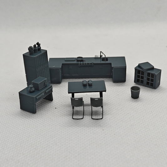 Yao's Studio LYTS012 Miniature Scenes Simulated Kitchen And Dining Table Models Decorative Ornaments And Dollhouses