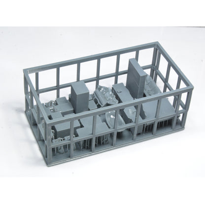 Yao's Studio LYTS034  Miniature Scene Of House Bed Sofa Bathroom Kitchen Bathtub Furniture And Home Appliance Set Interior Components Of The House