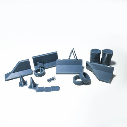 LYTS043 3D Printed Models Train Railway Scenes Pressure Vessels Gas And Oil Storage Tanks