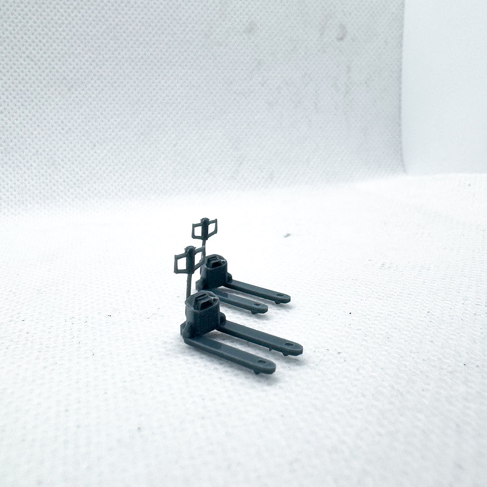 Yao's Studio LYTS057 Diorama Forklift Pallet Truck Model Workshop Repair Scene Tool Accessorie