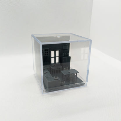 Yao's Studio LYTS012 1/S 1/L Miniature Scenes Simulated Kitchen And Dining Table Models Decorative Ornaments And Dollhouses