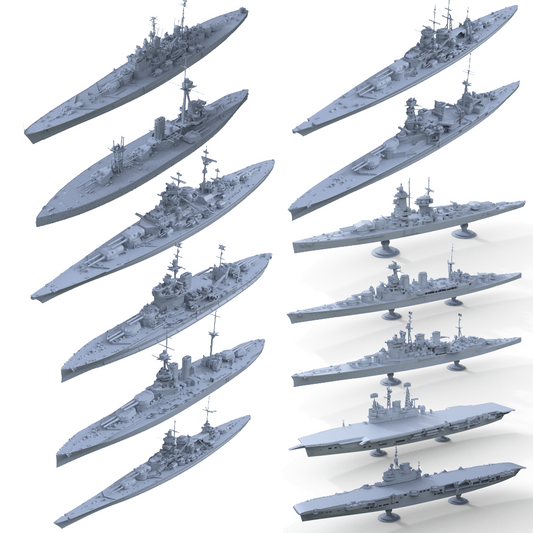LYWS0002 Battle of the Atlantic: Britain vs. Germany 13pcs