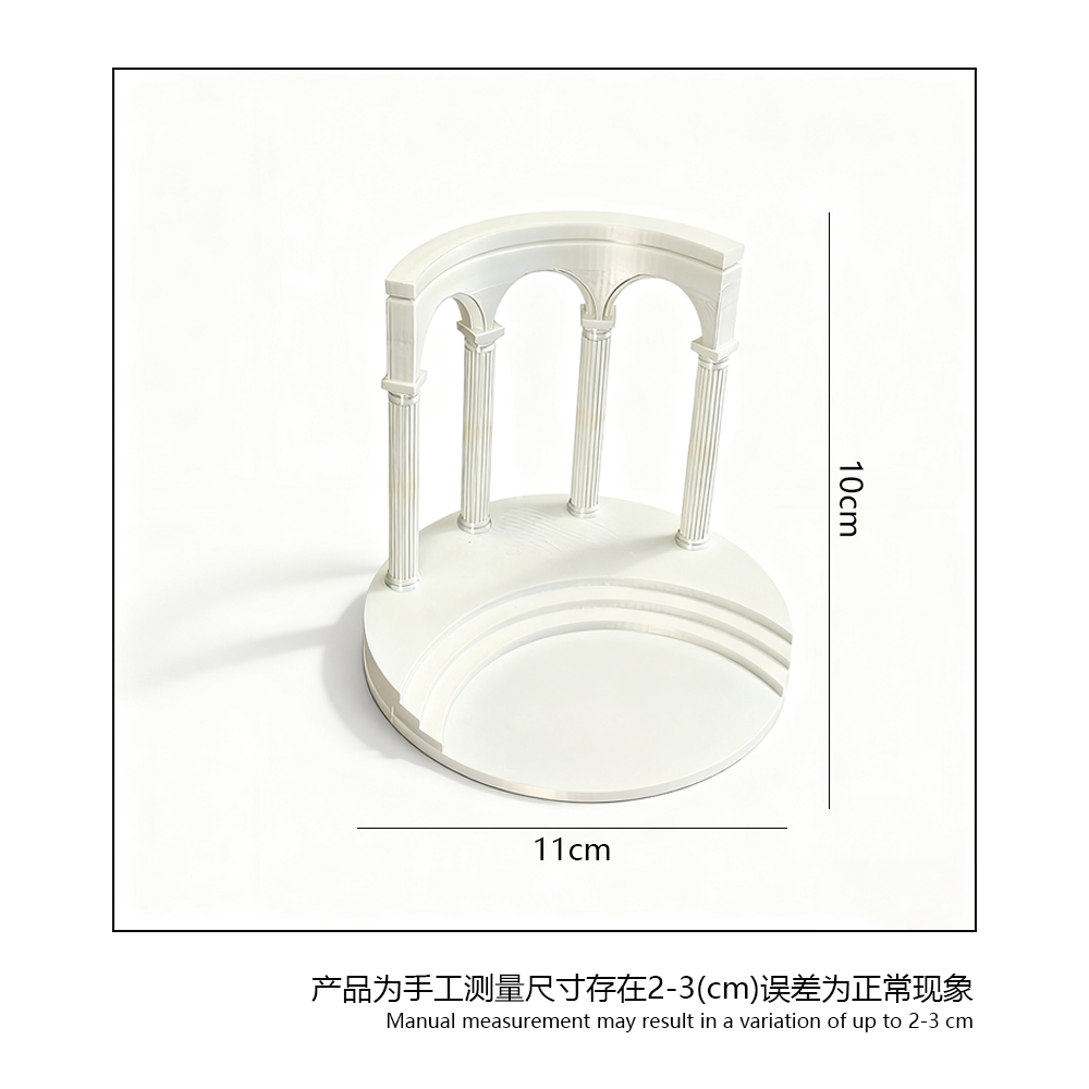 LYTP024B Roman Architecture Ornament Roman Column 3D Printed Roman Architecture Aquarium Decor Fish Tank Landscape Set With Hideout Caves