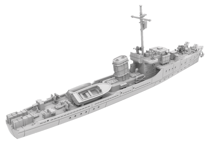 RHWS004 USN Experimental Class Submarine Chaser PC-451 Water line
