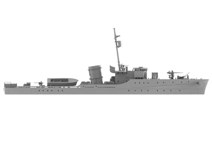 RHWS004 USN Experimental Class Submarine Chaser PC-451 Water line
