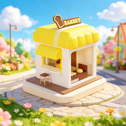 RHF340 Corner Cozy Shop Series - Cloud Bakery Corner Cozy Shop Series - Cloud Bakery