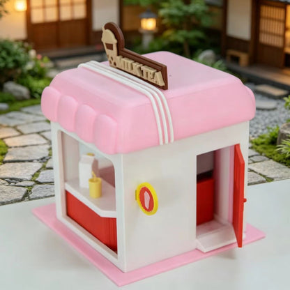 RHF341 Corner Cozy Shop Series - Boba Milk Tea Shop Corner Cozy Shop Series - Boba Milk Tea Shop