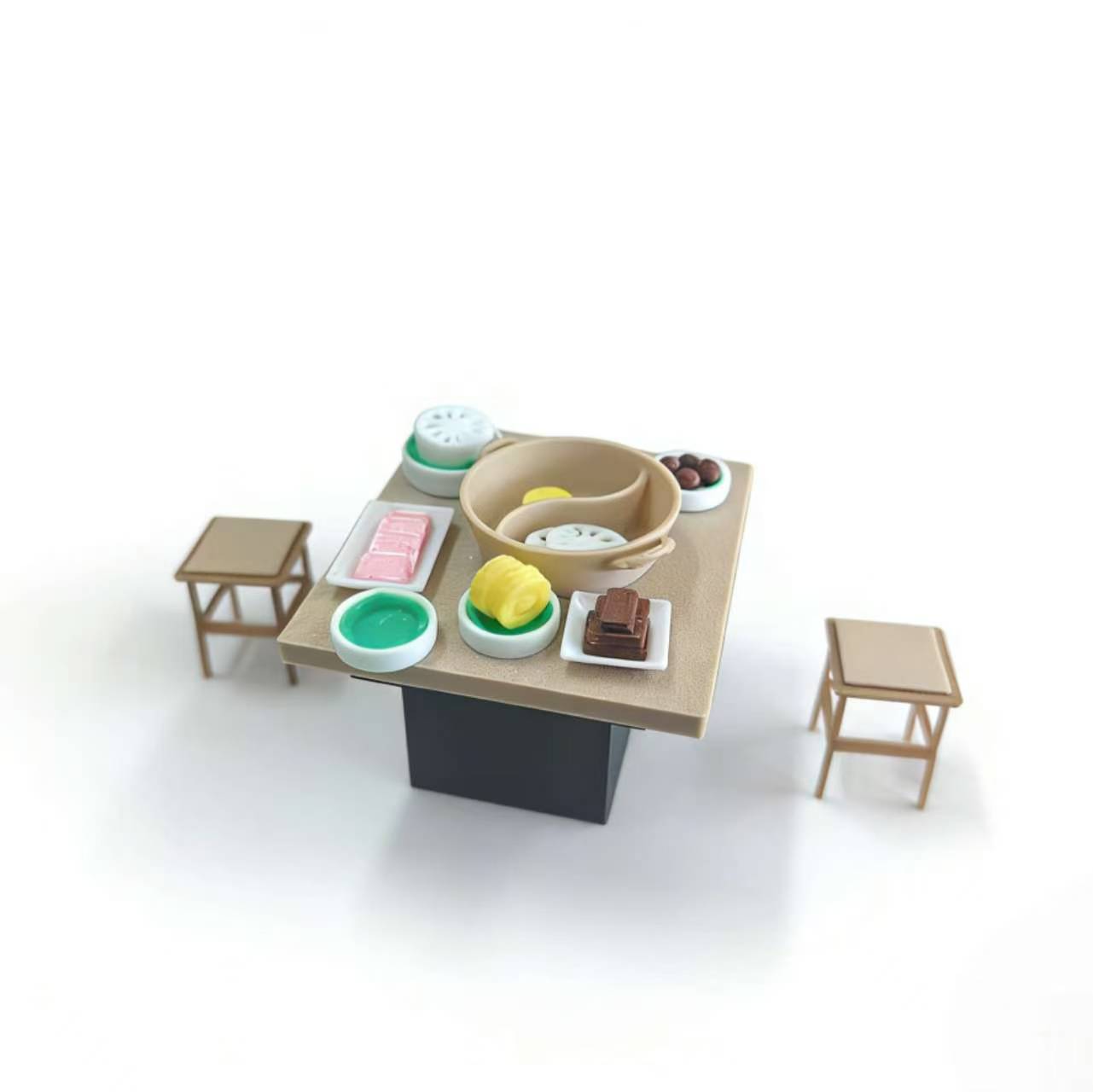 RHF342 Corner Cozy Shop Series - Warm Winter Hot Pot Store Corner Cozy Shop Series - Warm Winter Hot Pot Store