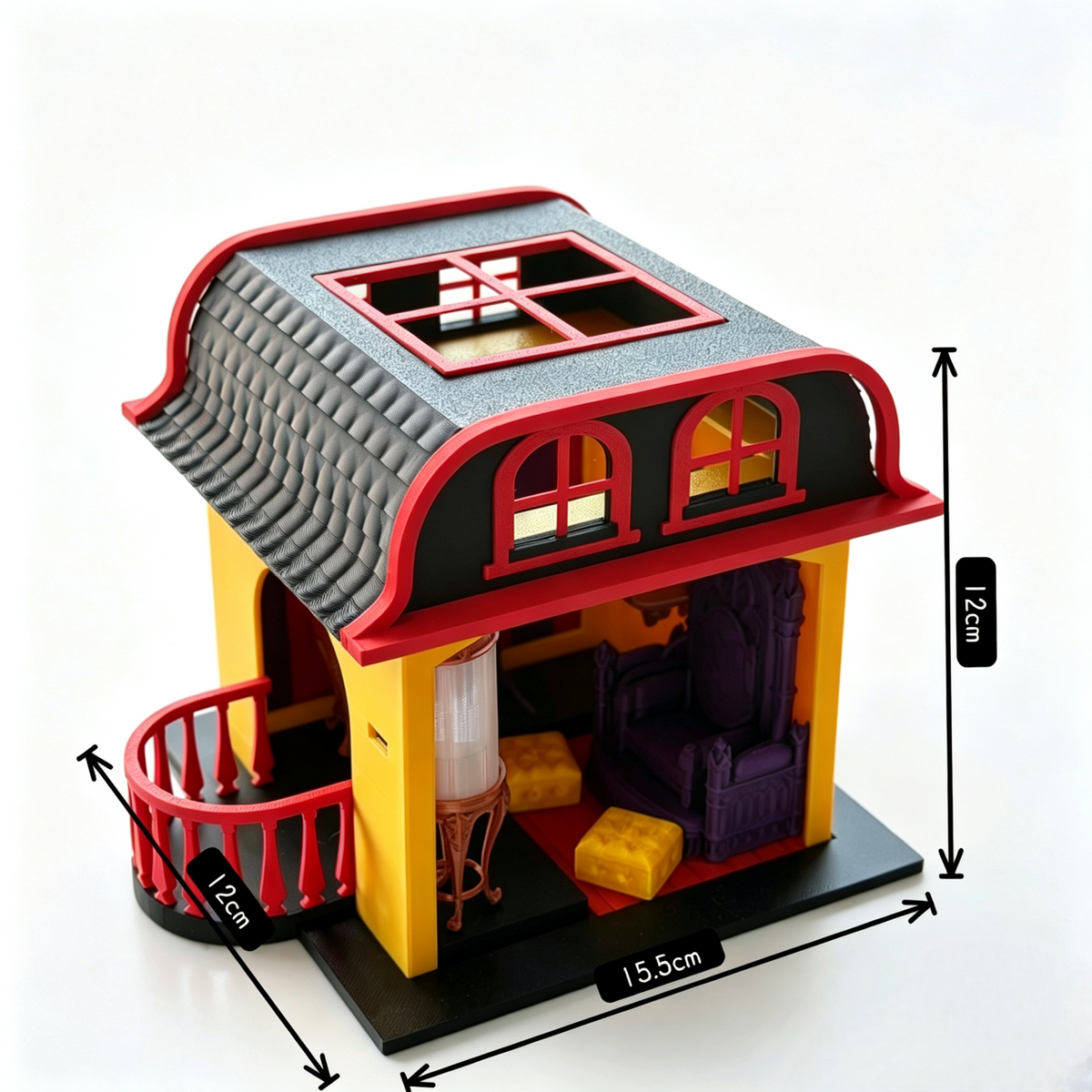 RHF0375 Otherworld Continent Career Attribute Series Apartme – LCD 3D printed resin model kit, image 1