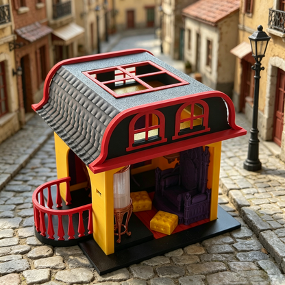 RHF0375 Otherworld Continent Career Attribute Series Apartme – LCD 3D printed resin model kit, image 3