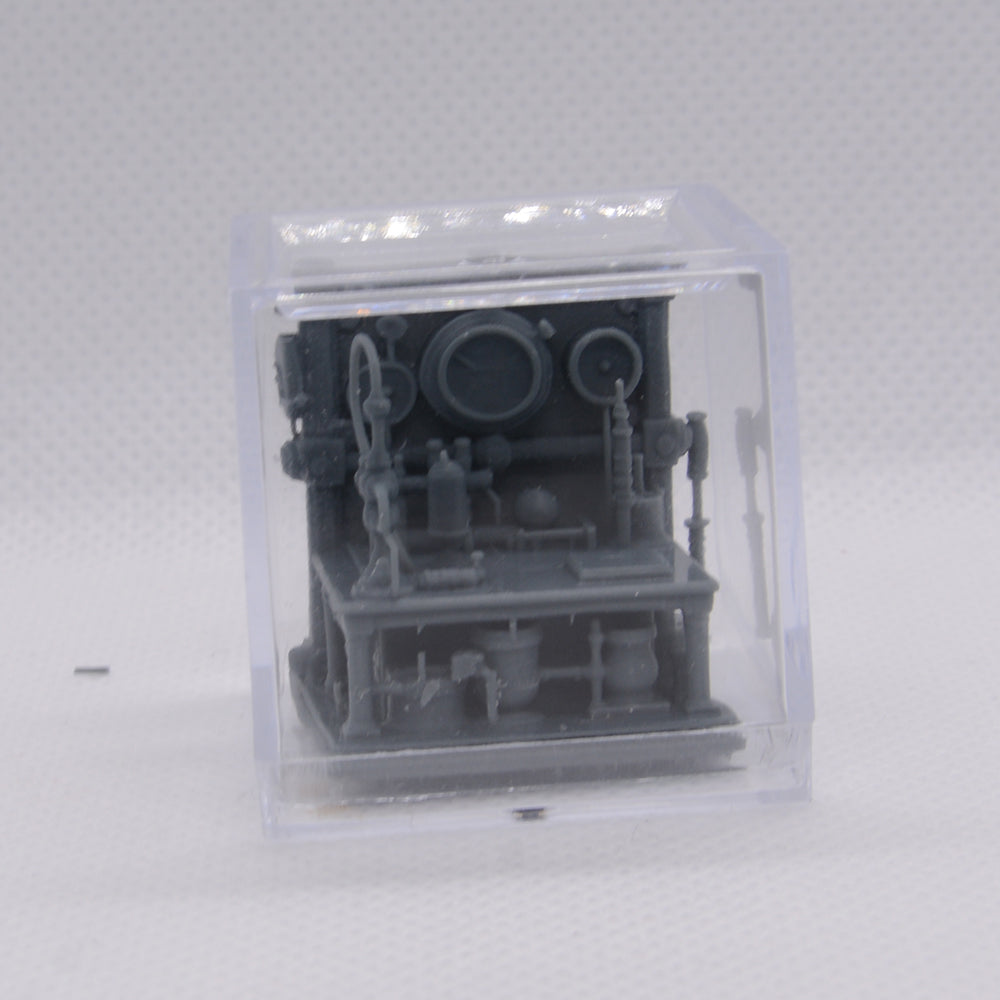 RHMG-171 1/S  3D Printed Architectural Model Decor Miniature Building Ornament For Deskdesktop Ornament Steampunk Test Bench 2
