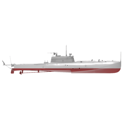 RHWS030S Military Model Kit Full Hull Soviet G-5 SHVAK Gun Modification Motor Torpedo Boat
