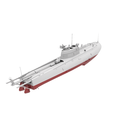 RHWS030S Military Model Kit Full Hull Soviet G-5 SHVAK Gun Modification Motor Torpedo Boat