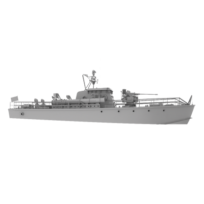 RHWS032  Military Model Kit Water Line British HMS Gay Archer Torpedo Boat