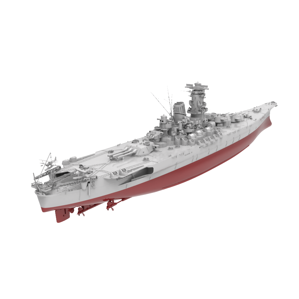 Produktbild von MRY-SFW Battleship Unpainted 1/1800 Military Model Kit SMS König Class Battleship