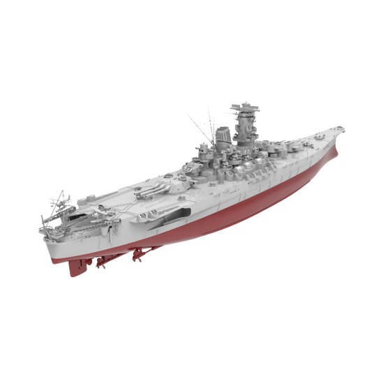 RHWS033S Military Model Kit Full Hull IJN Yamato Class Battleship