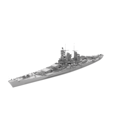RHWS034 Military Model Kit Water Line Italy Cristoforo Colombo Battleship