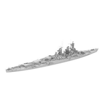 RHWS034 Military Model Kit Water Line Italy Cristoforo Colombo Battleship