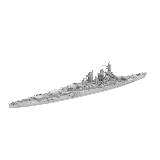 RHWS034 Military Model Kit Water Line Italy Cristoforo Colom – LCD 3D printed resin model kit, image 1