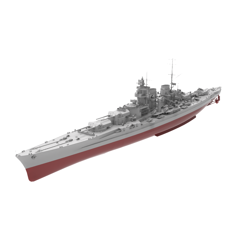 RHWS035S  Military Model Kit Full Hull SMS Schlieffen