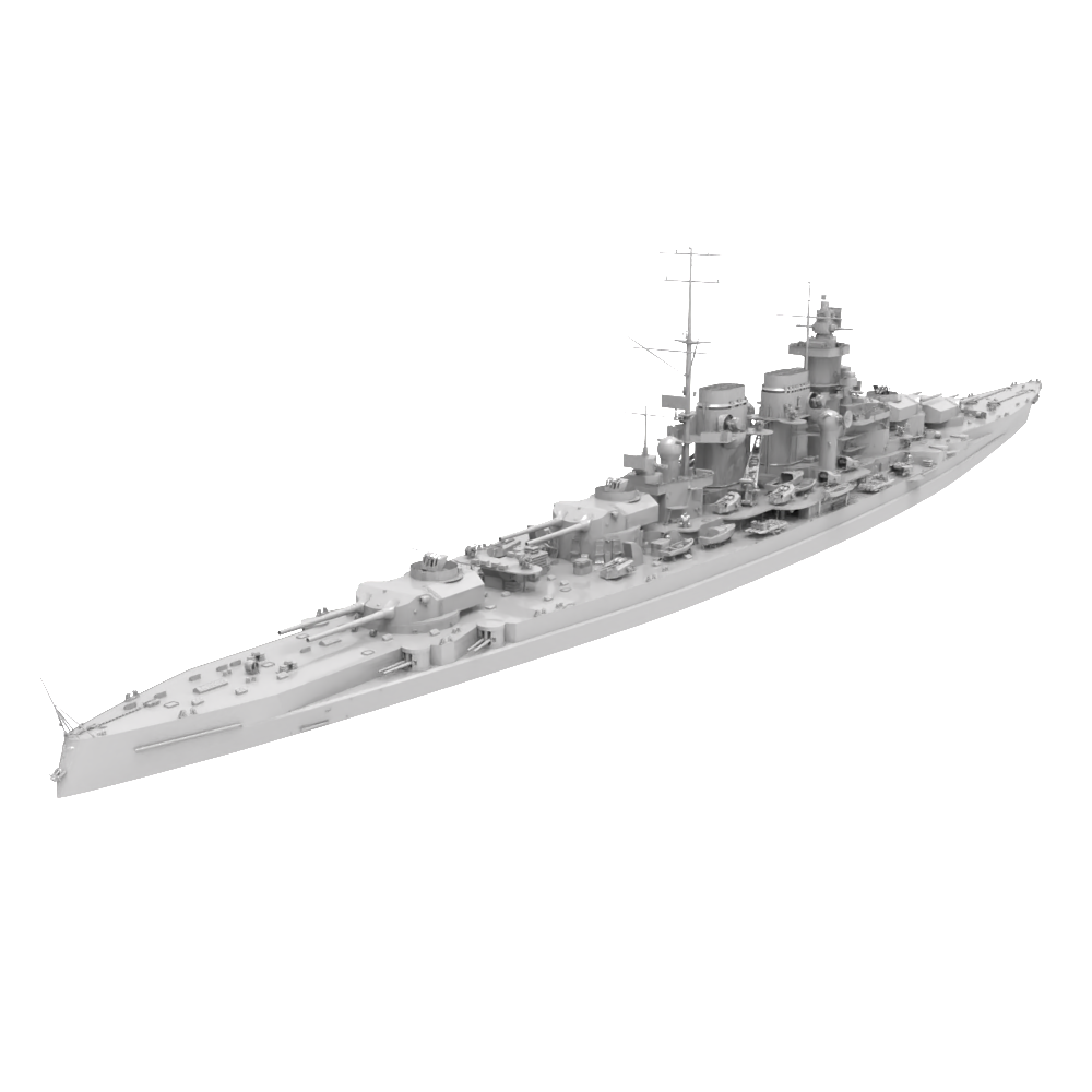 RHWS035 Military Model Kit Water Line SMS Schlieffen
