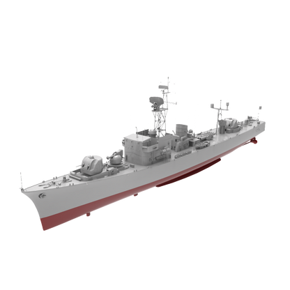RHWS036S Military Model Kit Full Hull IJN Isuzu frigate