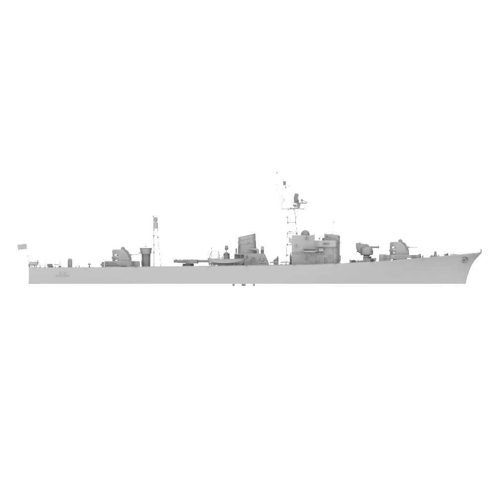 RHWS036 Military Model Kit Water Line IJN Isuzu frigate