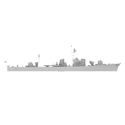 RHWS036 Military Model Kit Water Line IJN Isuzu frigate