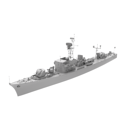 RHWS036 Military Model Kit Water Line IJN Isuzu frigate – LCD 3D printed resin model kit, image 1