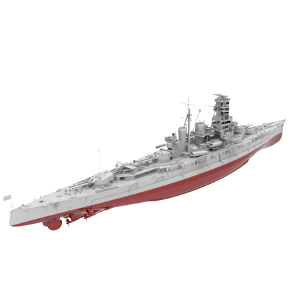 RHWS037S Military Model Kit Full Hull IJN Kirishima Battle Cruiser