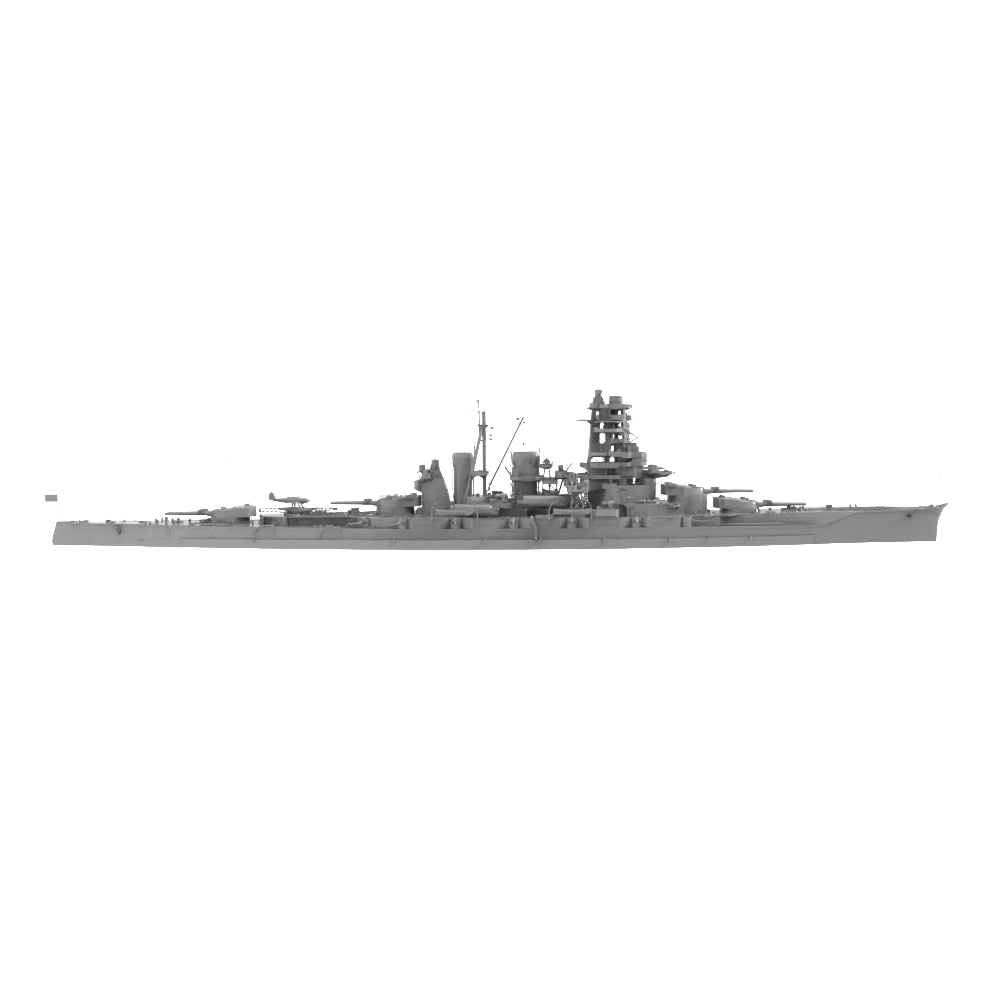 RHWS037 Military Model Kit Water Line IJN Kirishima Battle Cruiser