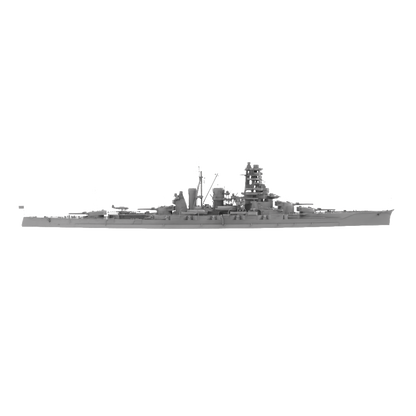 RHWS037 Military Model Kit Water Line IJN Kirishima Battle Cruiser
