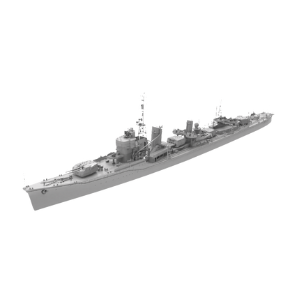 RHWS038 Military Model Kit Water LineIJN Yukikaze Destroyer