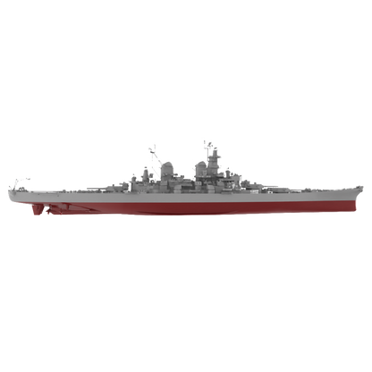 RHWS040S  Military Model Kit Full HullUSS Missouri Battleship
