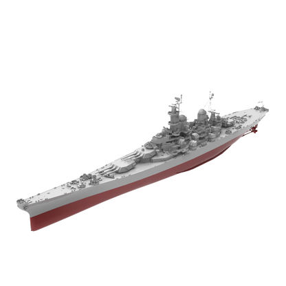 RHWS040S  Military Model Kit Full HullUSS Missouri Battleship