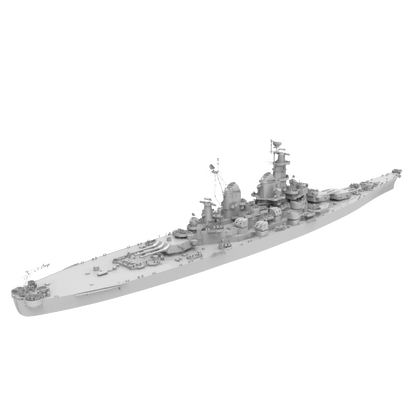 RHWS040 Military Model Kit Water LineUSS Missouri Battleship