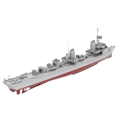RHWS046S Military Model Kit Full HullGerman T-22 destroyer h – LCD 3D printed resin model kit, image 2