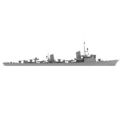 RHWS046  Military Model Kit Water hull LineGerman T-22 destr – LCD 3D printed resin model kit, image 3