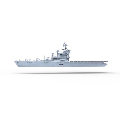 RHWS050  Military Model USSR Soviet Union Moskva Class Helicopter Carrier Water Line