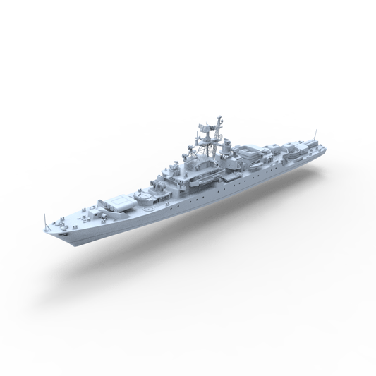 RHWS051 Military Model USSR Soviet Union Krivak II CLASS Cru – LCD 3D printed resin model kit, image 1