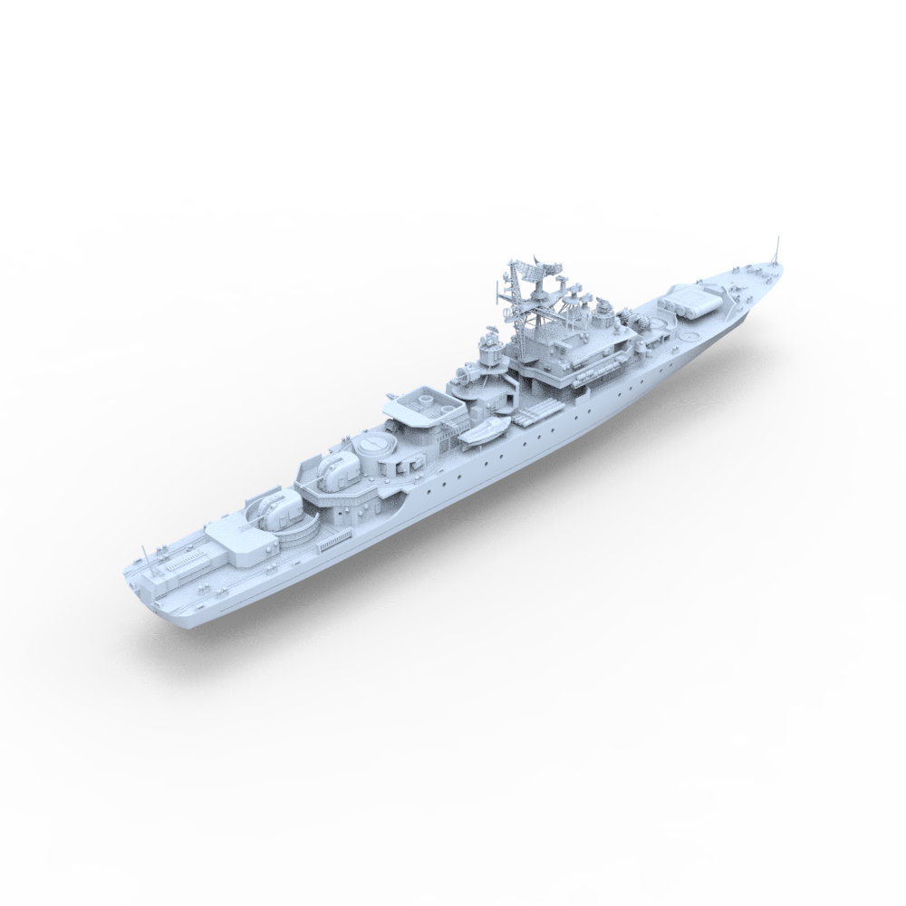 RHWS051 Military Model USSR Soviet Union Krivak II CLASS Cruiser Water Line