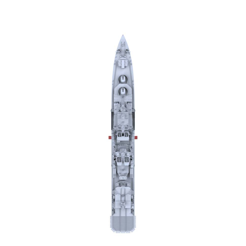 RHWS052S  Military Model USSR Soviet Union Udaloy Class Destroyer Full Hull