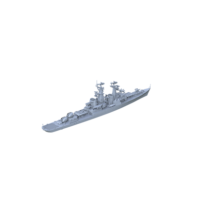 RHWS054 Military Model USSR Soviet Union Kynda class Missile Cruiser Water Line