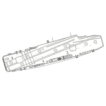 SSC183S Military Model HMS Audacious Class Eagle R05 Aircraf – LCD 3D printed resin model kit, image 1
