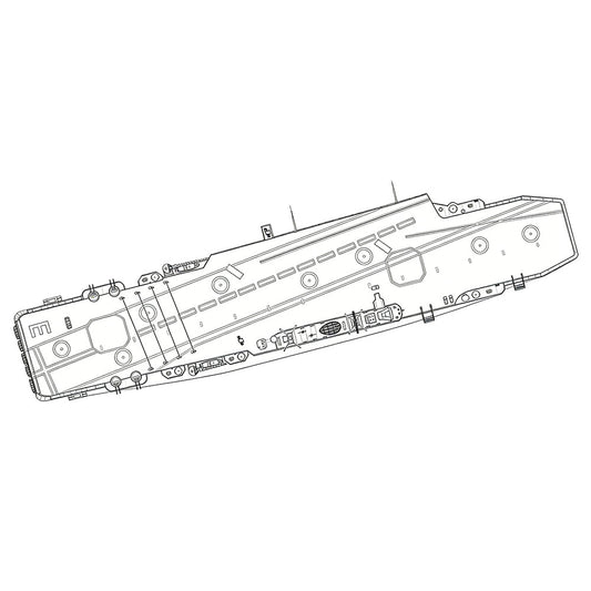 SSC183S Military Model HMS Audacious Class Eagle R05 Aircraf – LCD 3D printed resin model kit, image 1