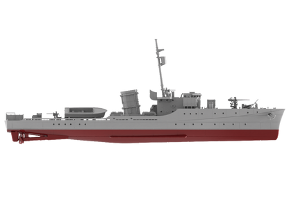 RHWS004S EUSN Experimental Class Submarine Chaser PC-451 Full Hull