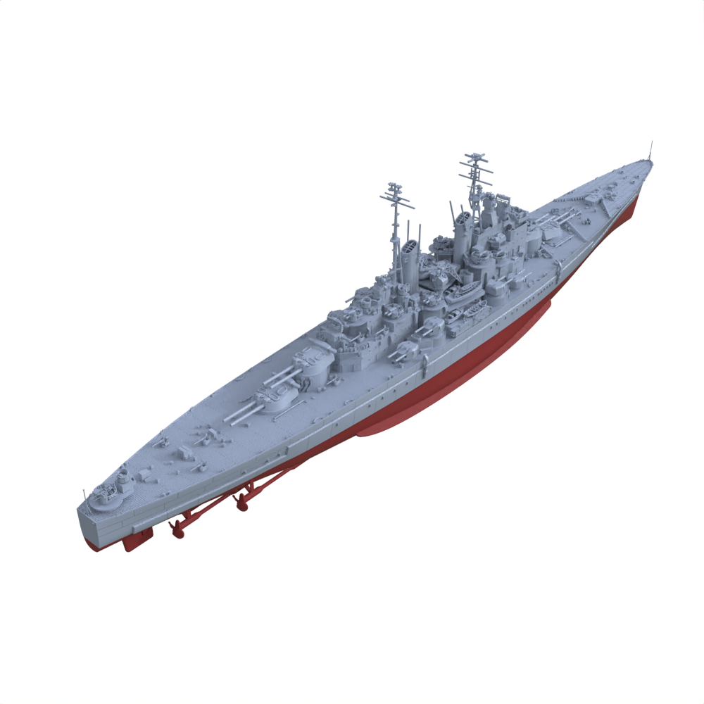 Kit Water Line HMS Vanguard Class Battleship MRY-SFW RHWS006 Military Model