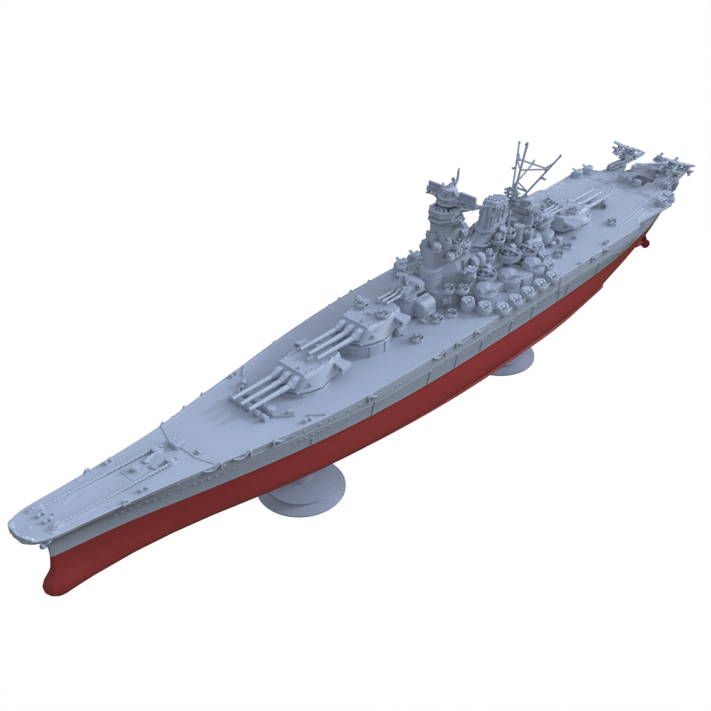 LYWS0001S Pacific War: U.S. vs. Japan Naval Showdown Full Hu – LCD 3D printed resin model kit, image 2