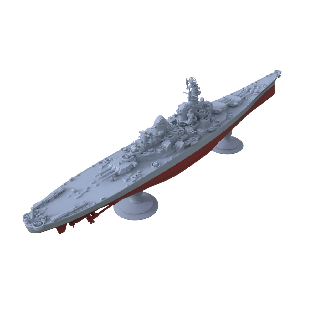 LYWS0001S Pacific War: U.S. vs. Japan Naval Showdown Full Hu – LCD 3D printed resin model kit, image 3